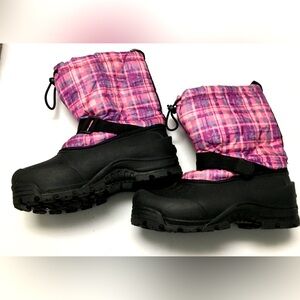 Northside Girls Winter Snow Boots Size 2 Pink